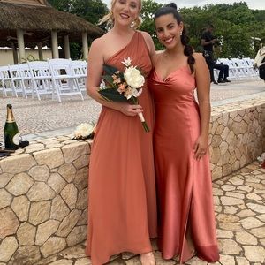 Birdy Grey Lisa long dress- terracotta